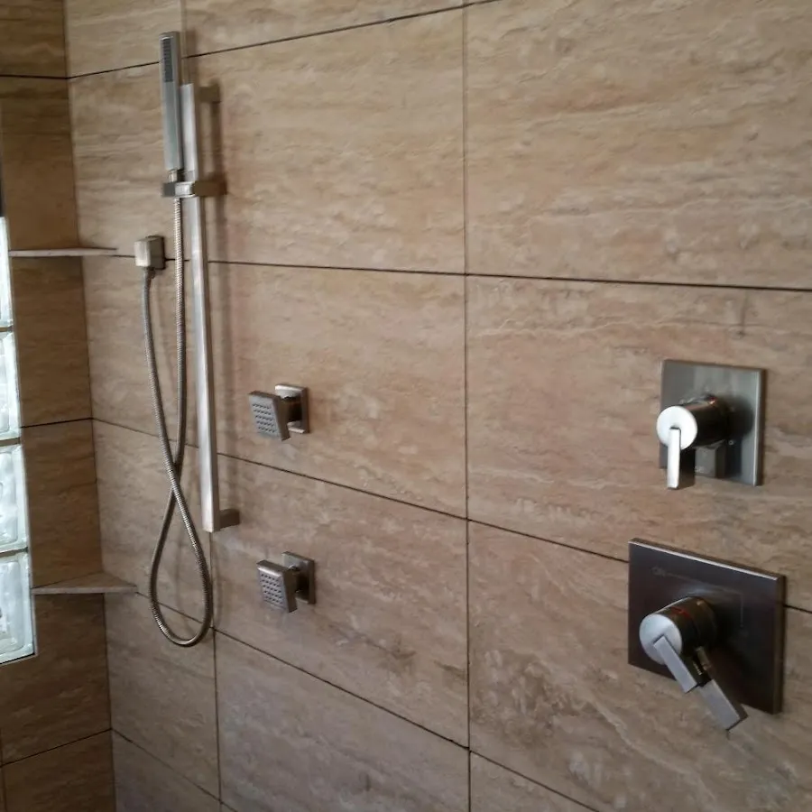 Shower fixture installation for Water Heater Installation in Paris